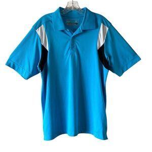 Cutter & Buck Mens Blue Polo Shirt